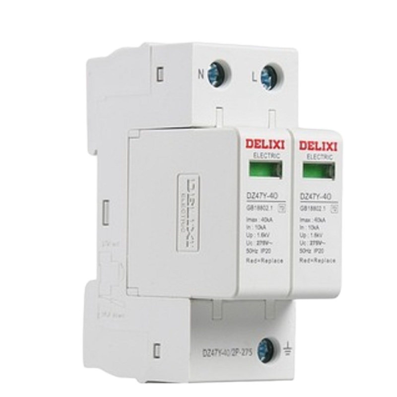德力西 浪涌保护器DZ47Y 一级二级防雷保护器 避雷器 电涌保护器