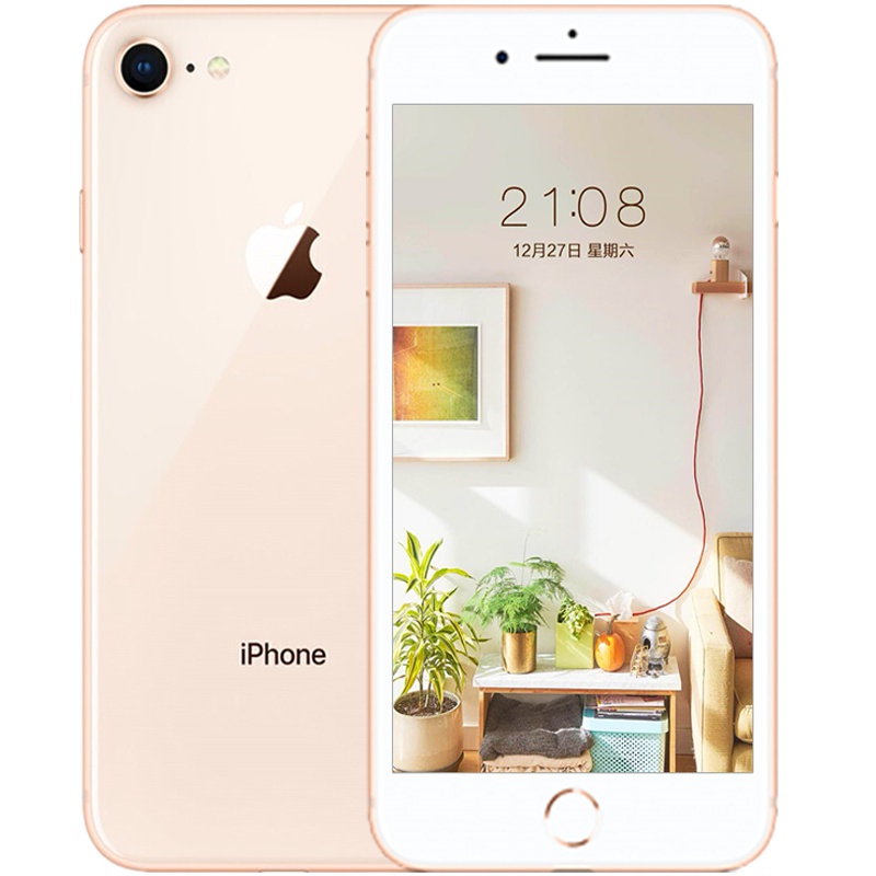 Apple/苹果 iphone8 美版全新有锁 智能手机 苹果8 64GB 金色