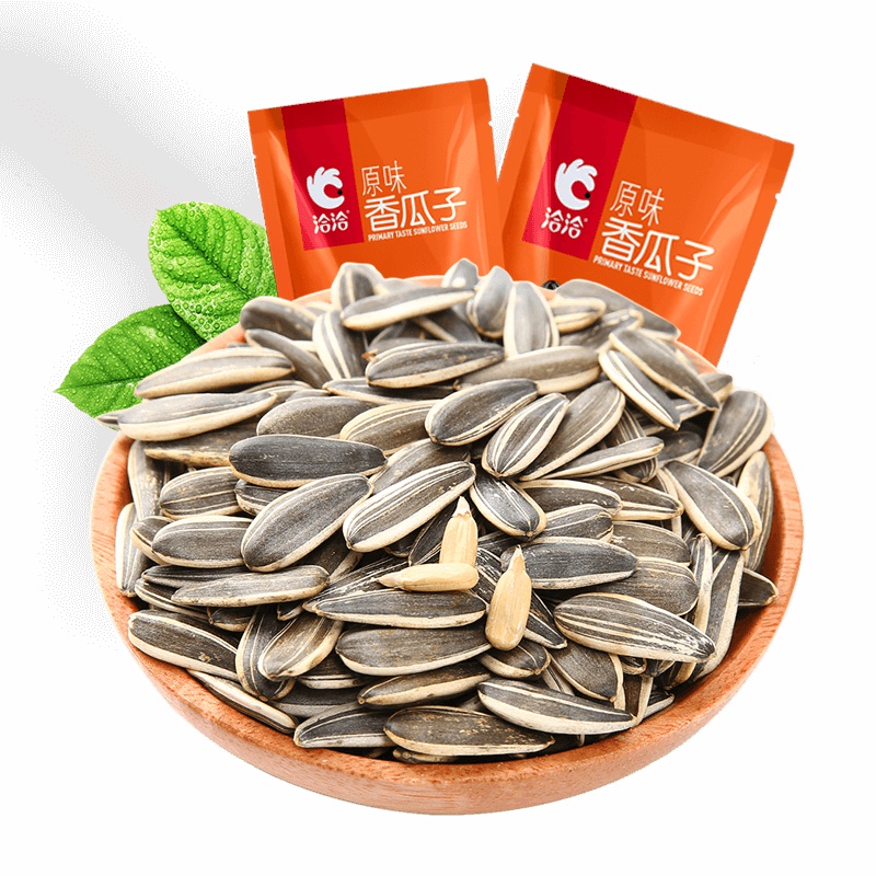 洽洽 坚果炒货 休闲零食 原香瓜子500g/袋*2