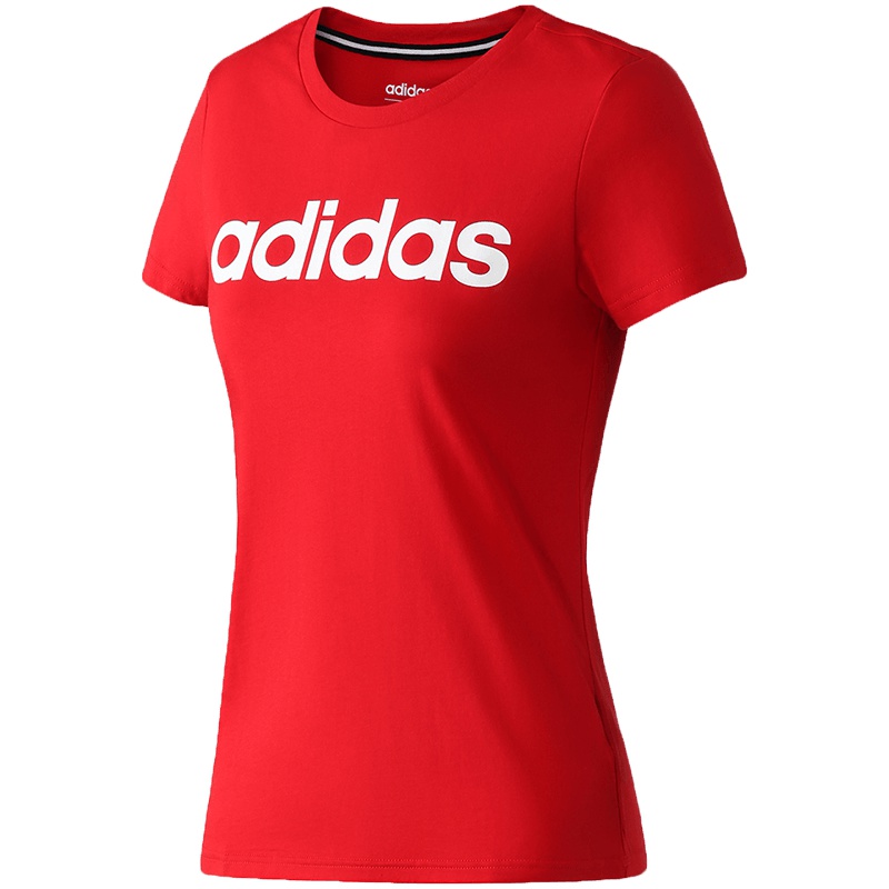 【苏宁自营】adidas阿迪达斯NEO女装新款运动休闲短袖T恤DZ7677