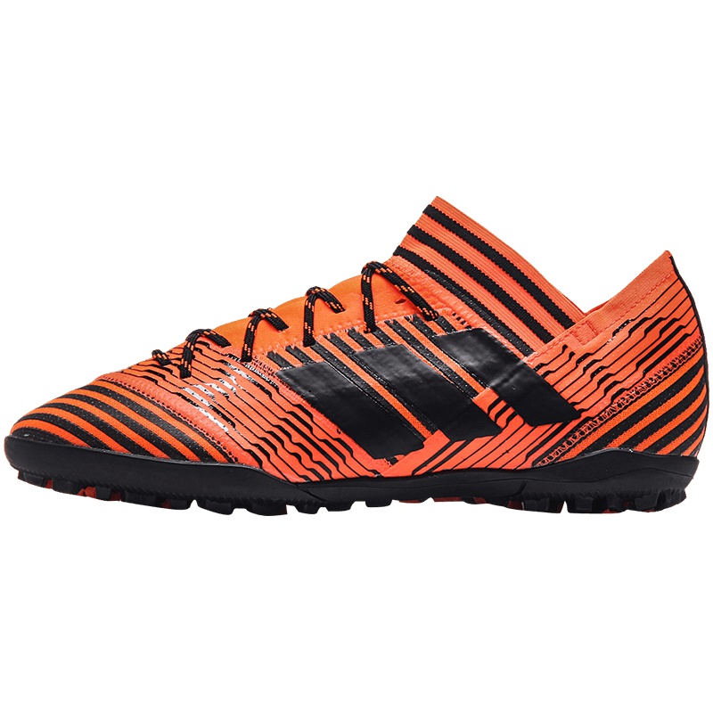 【自营】adidas阿迪达斯男子足球鞋梅西系列TF碎钉运动鞋BY2827 BY2827警报红荧光+1号黑色+警报红荧光