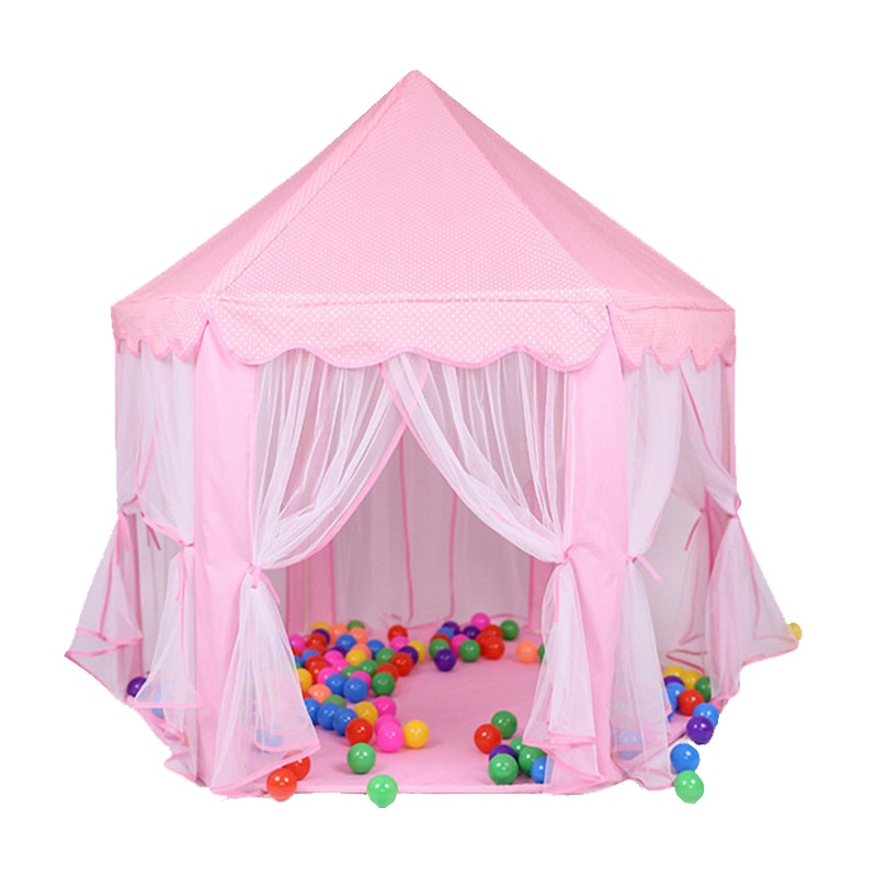 三极户外(Tripolar) TP2314 六角帐篷城堡玩具波波球海洋球池室内公主游戏屋儿童帐篷游戏屋