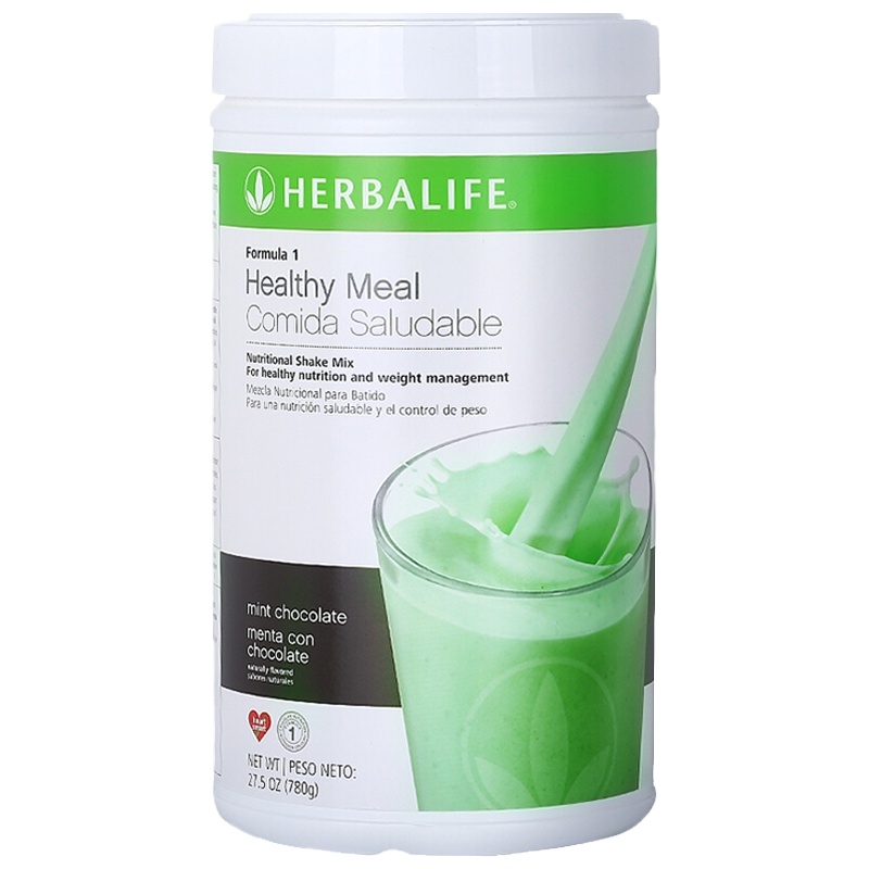 美国康宝莱(herbalife)奶昔减肥代餐粉780g/罐装 美版非港版 膳食营养补充剂 薄荷巧克力味 预售1周后发