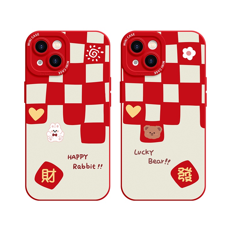 卡绮苹果13手机壳iPhone12新款11promax硅胶防摔xr棋盘xsmax女款x全包8plus镜头iPhone创意