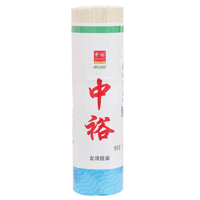 中裕(ZHONGYU)龙须挂面1000g山东面食筋道爽滑营养汤面早餐面条银丝细挂面圆面方便速食中裕出品