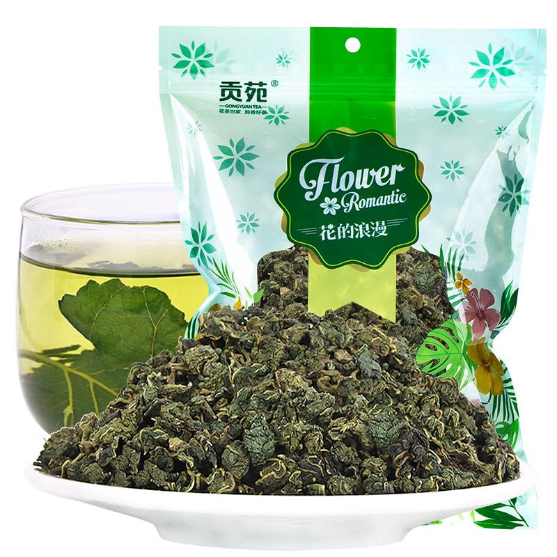 贡苑 茶叶 花草茶 桑叶茶 霜桑葚叶 500g/袋