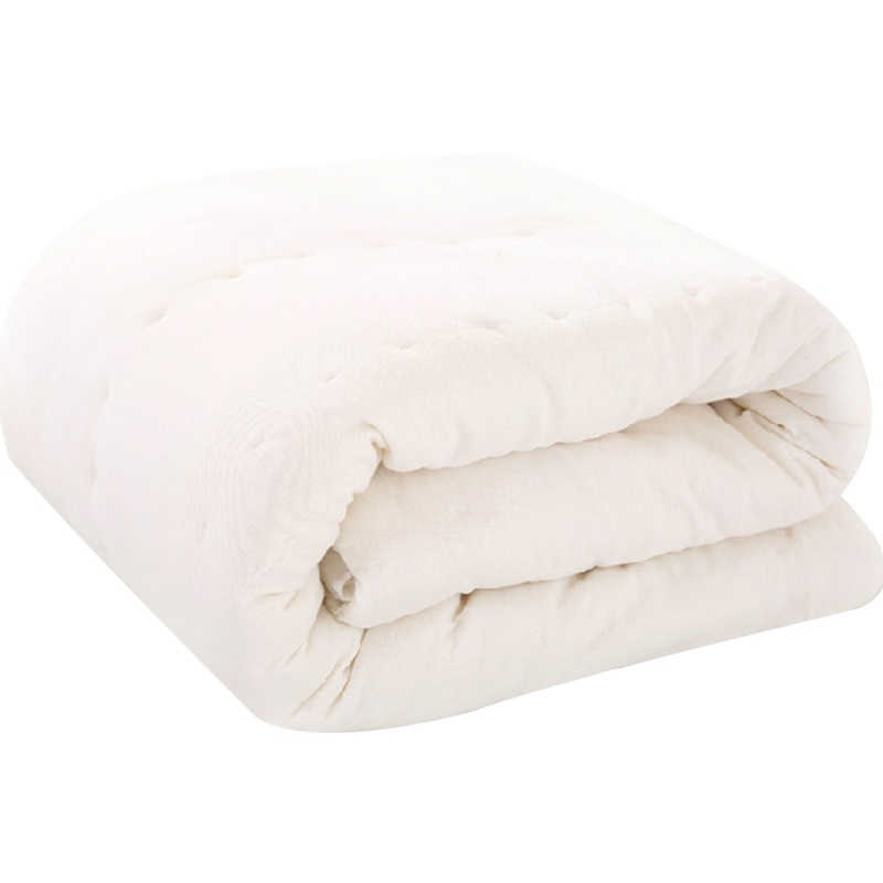 龙之涵[LONGZHIHAN] 宝宝纯棉加厚床垫 手工棉花垫被婴儿床垫子褥子 柔软舒适105*60cm 5cm以下