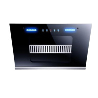 家用大吸力抽侧吸中式吸厨房烟机 双电机带体感带清洗900宽