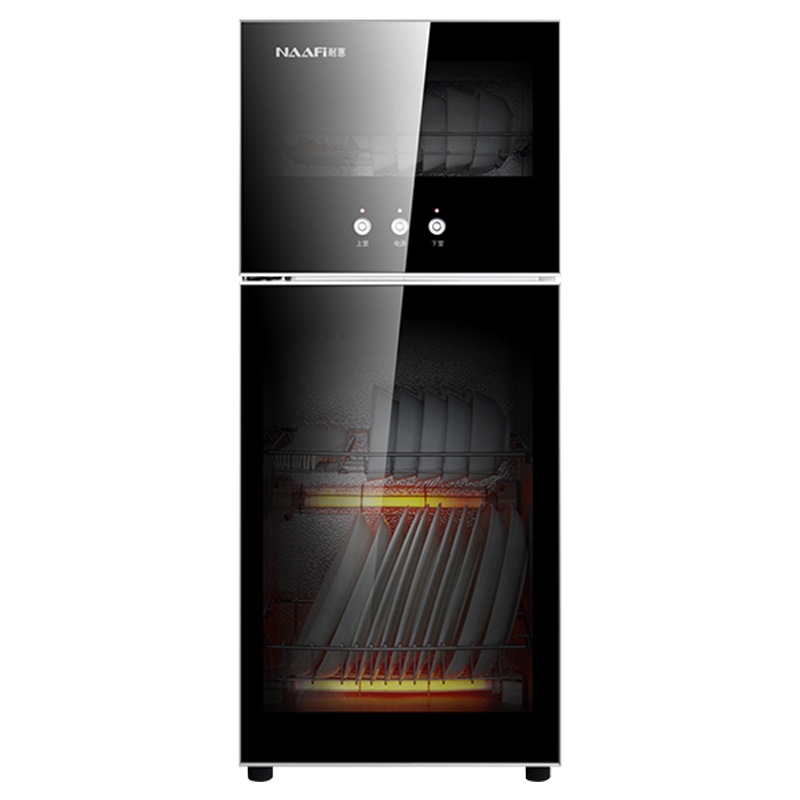 康宝(Canbo)/耐惠(NAAFI)家用立式90L消毒柜高温二星消毒 碗筷厨房消毒碗柜XDZ90-MRP1