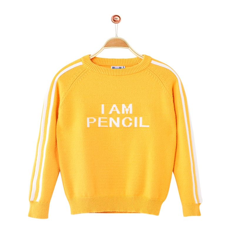 铅笔俱乐部童装2020秋冬新款男童毛衣女童毛衣中大童毛衫儿童毛衣