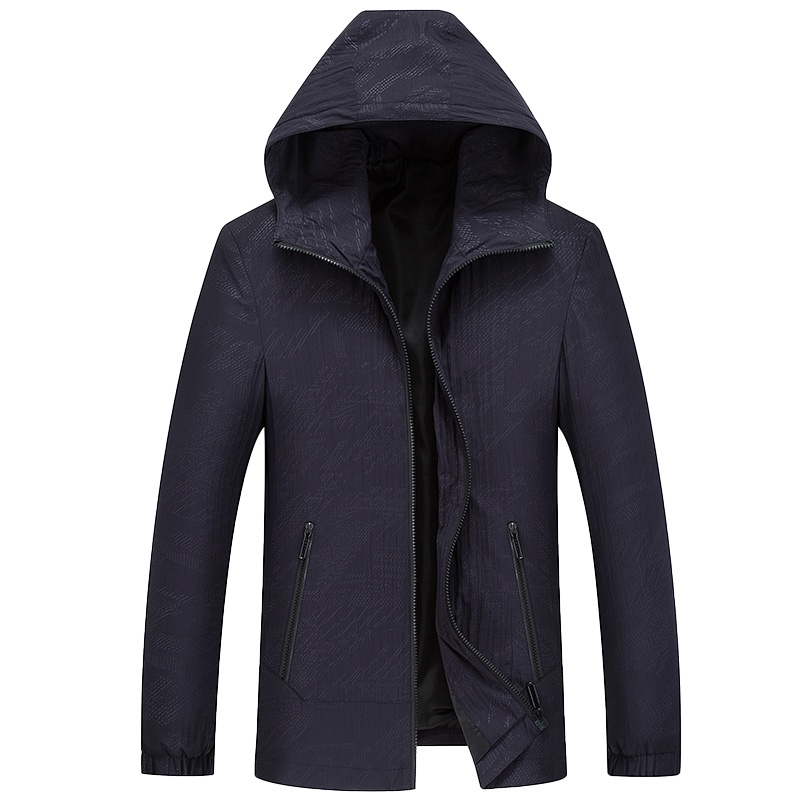 FORTEI富铤 2020秋季男士休闲夹克外套商务上衣拉链休闲百搭绅士男装