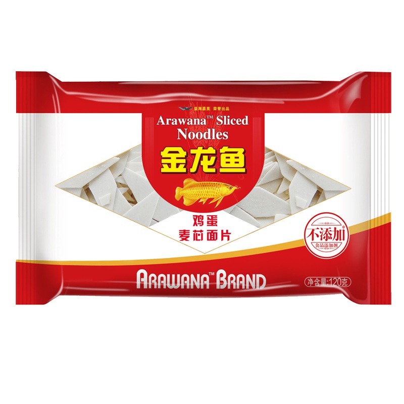 金龙鱼鸡蛋麦芯面片120g 挂面 蛋面