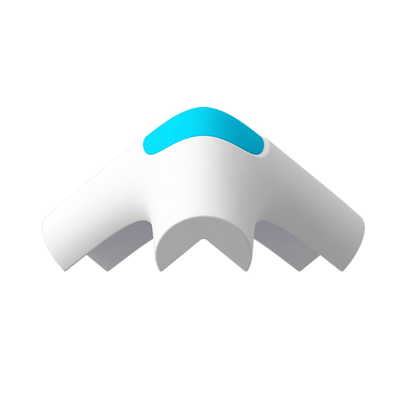 [棒棒猪]三维防撞角(BBZ-21)清新蓝 4个装