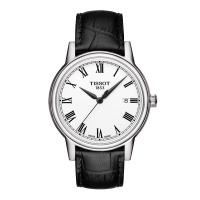 天梭(TISSOT)卡森系列时尚简约休闲商务皮带石英男士手表T085.410.16.012.00