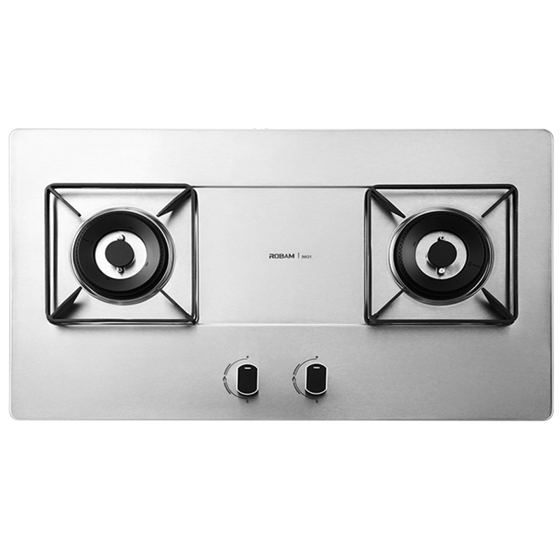 老板（ROBAM） 56G1 燃气灶具 煤气灶 嵌入式 不锈钢材质面板 天然气/液化气