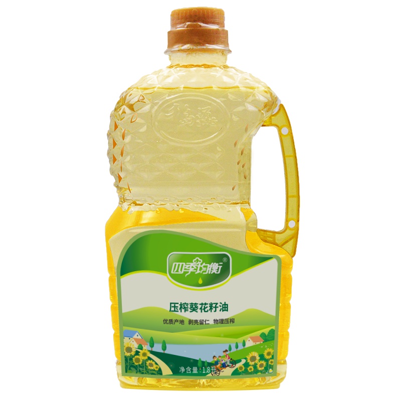 千岛源葵花籽油1.8L 葵花油压榨瓜子油食用油