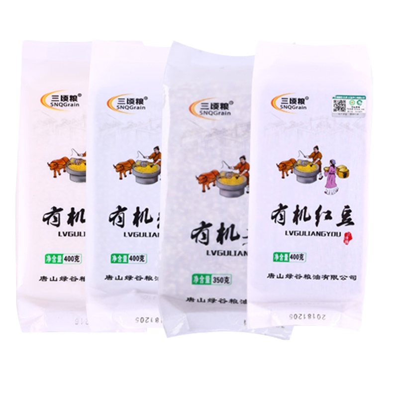 有机豆类五谷杂粮6袋海鸭咸蛋30枚纯甄酸牛奶200g*12瓶小脆瓜200g萧山萝卜干 航空榨菜