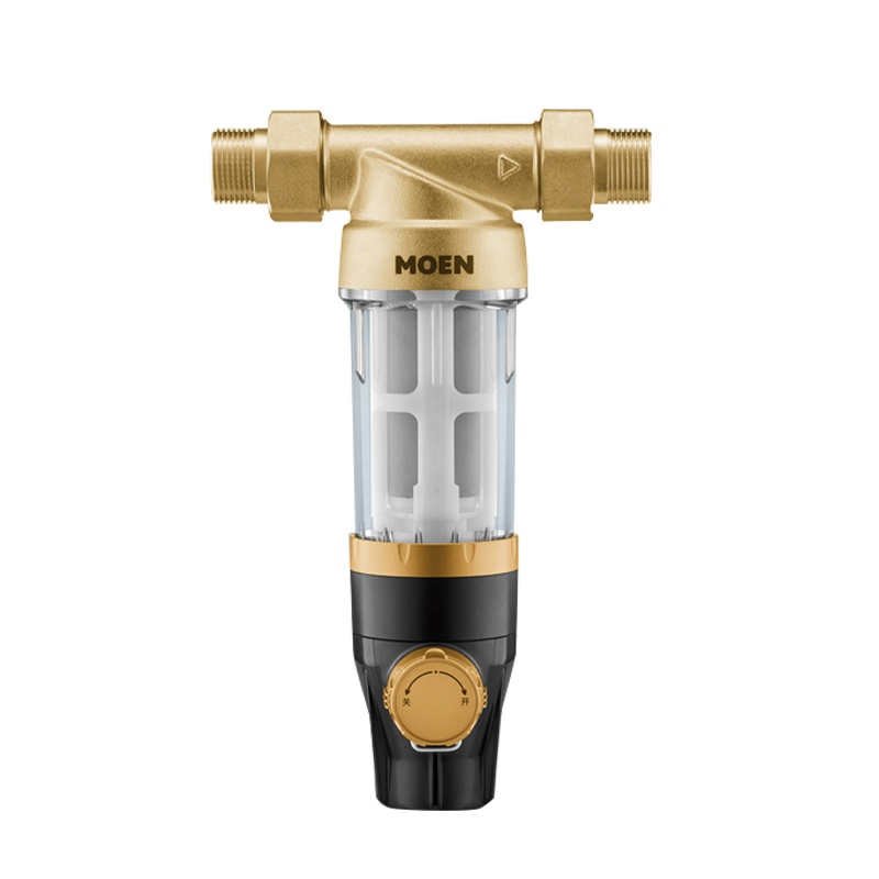 摩恩(MOEN)前置过滤器家用反冲洗自来水管全屋进水净水机净化机PF1000