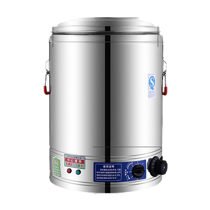 高汤炉熬骨头高汤锅商用电汤锅大容量熬粥锅大汤锅煮锅卤水卤肉锅 FENGHOU 30L(无龙头)普通款无篮子