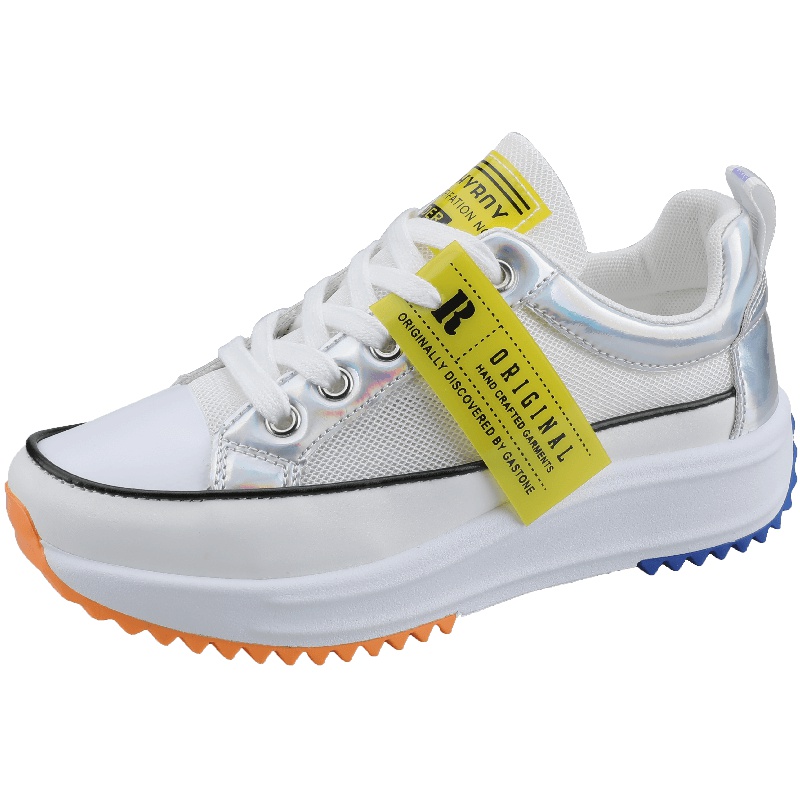 狄恩纪2019年休闲时尚鞋子夏季透气耐磨休闲鞋潮流百搭女鞋