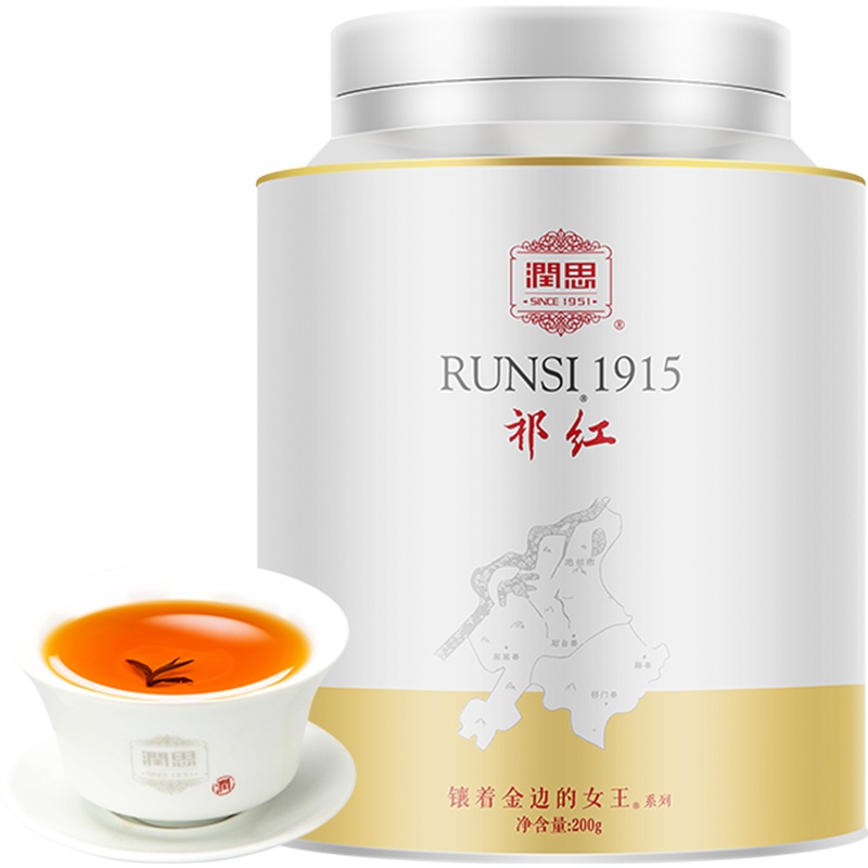 润思红茶 1915祁红毛峰200g