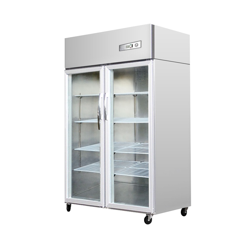 品能达商用挂肉柜冷藏立式陈列展示柜鲜肉猪牛羊肉柜冷鲜肉挂钩冰柜 大二门挂肉柜900L(冷藏）全钢全铜