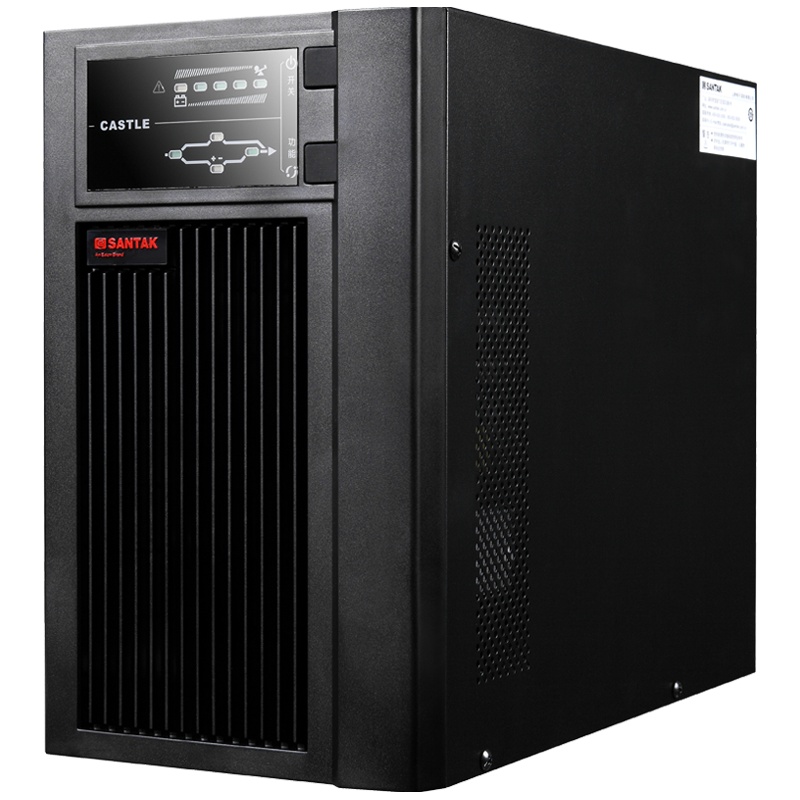 山特（SANTAK）UPS不间断电源C1KS在线式1000VA/800W主机+山特电池 长延时1小时