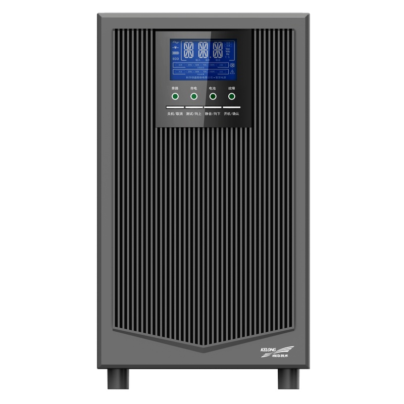 科华YTR1106L高频在线式UPS不间断电源6KVA/4800W稳压电源UPS主机无电池