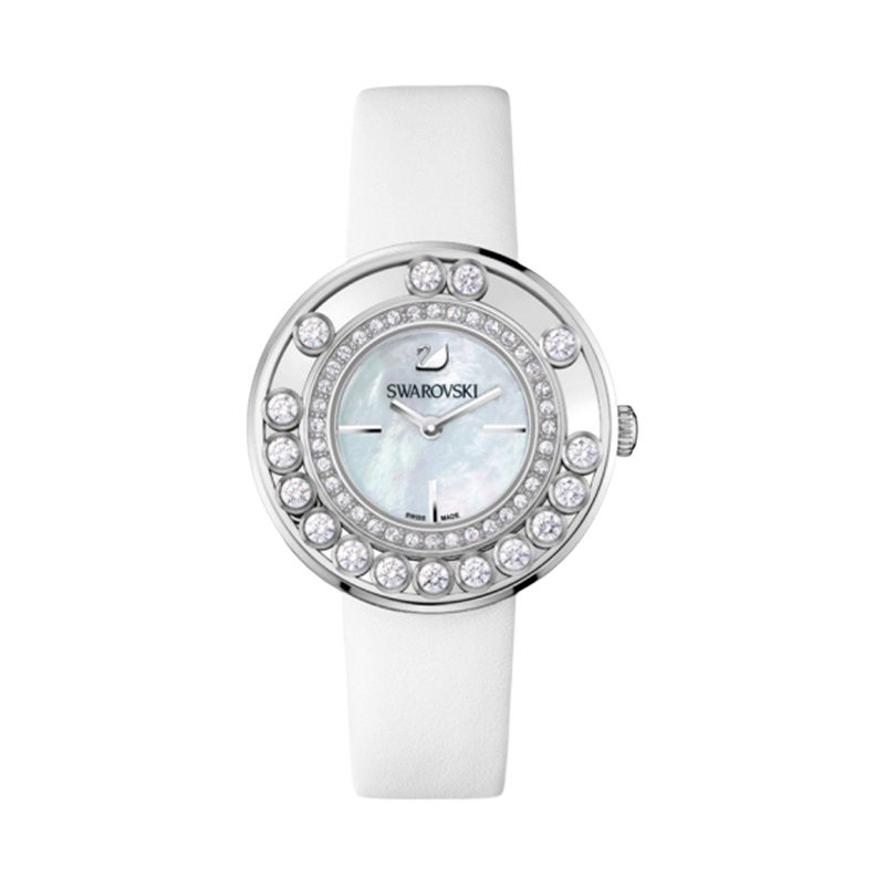 SWAROVSKI施华洛世奇 lovely转动水晶石英手表 人造水晶 送恋人 女士