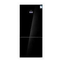 博世(BOSCH)KGN49SB40C 431升 两门冰箱 家用大容量双门冰箱 风冷无霜 玻璃面板 一级节能