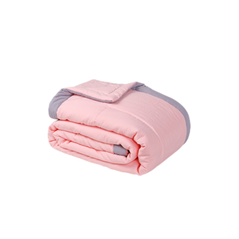 ladysoft御棉堂 水洗被纯色纤维平纹双人空调被可机洗水洗棉被被子床上用品