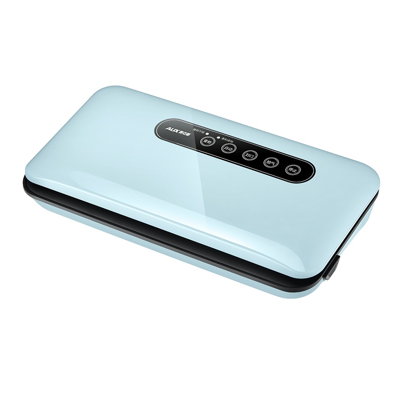 奥克斯(AUX)封口机VP305蓝色真空机食品密封机包装机商用小型便携式保鲜器塑料袋封口器家用