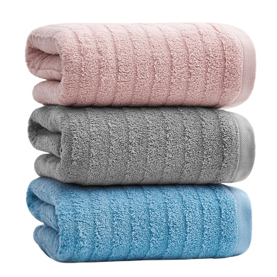 三利新疆长绒棉浴巾 纯棉成人男女洗澡大毛巾 全棉超大抗菌毛巾家用吸水速干不掉毛裹巾