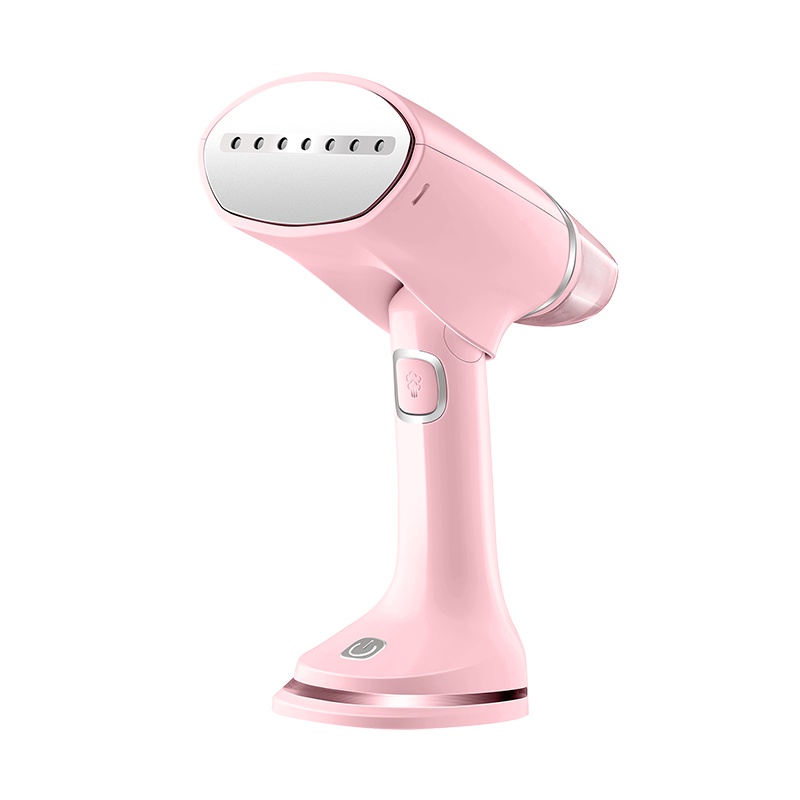 海尔 (Haier)折叠手持挂烫机HY-GW1001F 粉色蒸汽折叠挂烫机 手持便携式干湿双烫电熨斗