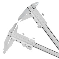 哈量连环0-150_0.02mm四用游标卡尺 不锈钢 Ⅱ型 内、外尺寸、深度及台阶测量