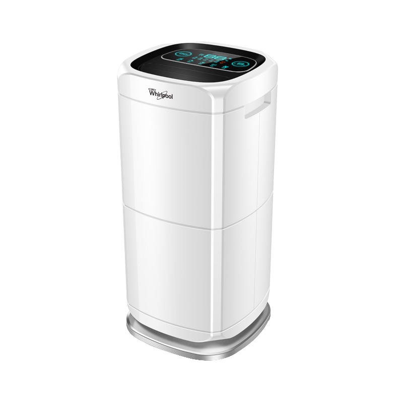惠而浦(whirlpool)除湿机WD-DP802B 家用大功率除湿 地下室别墅工业除湿机 一键干衣机 UV紫外灯杀菌