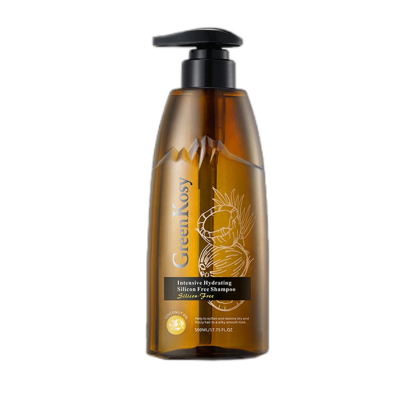 绿色溪谷(greenkosy)无硅油洗发水 滋养柔顺 养护头皮洗头水膏