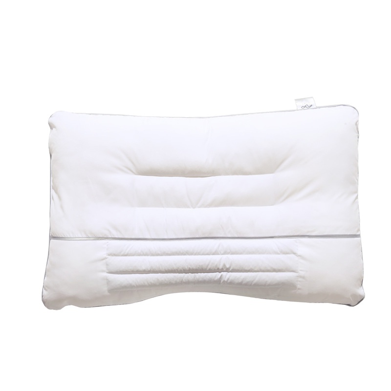 水星家纺成人枕芯正品单人纤维枕头一只装护颈枕清馨薰衣草健眠护颈枕