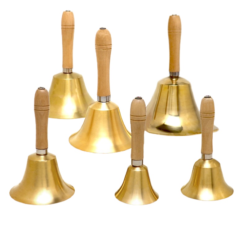 6.5CM 手摇铜铃铛