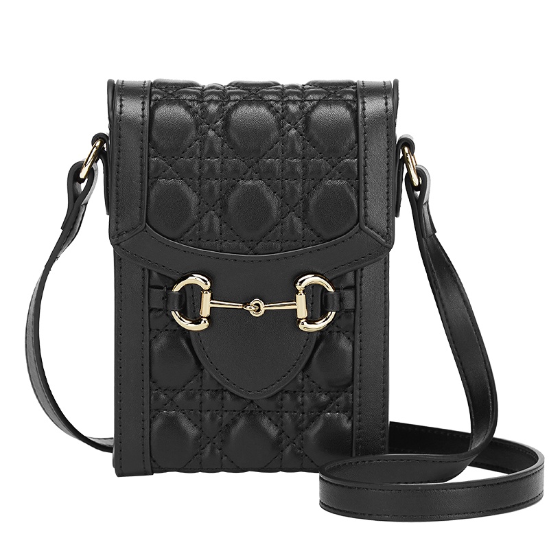 马克华菲时尚宽带女包斜挎腰包女链条包女牛皮单肩包女