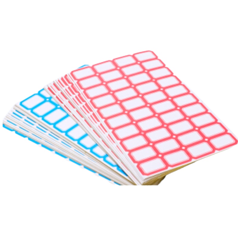 沪花4横4竖自粘性标贴(蓝色/内一线/10张/本)28*33mm/16个(20本)