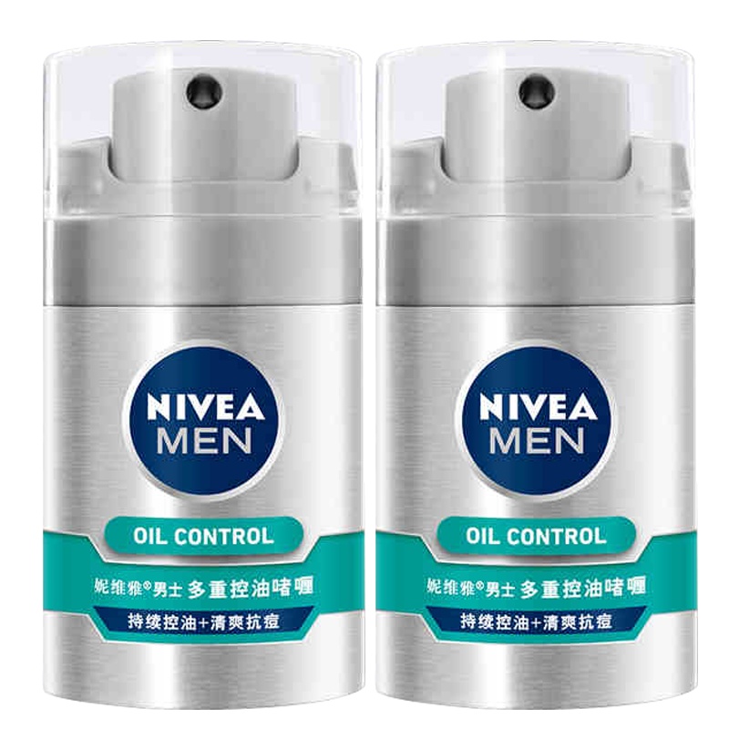 妮维雅男士面霜多重控油啫喱保湿润肤露补水乳液滋润清爽抗痘爽肤