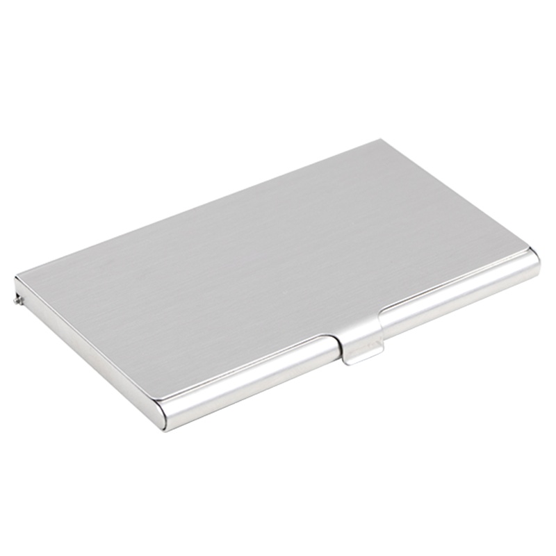 苏宁极物 简约不锈钢名片盒 名片册/夹