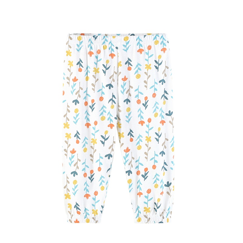 精典泰迪儿童防蚊裤2021夏季新款女童束脚长裤休闲裤