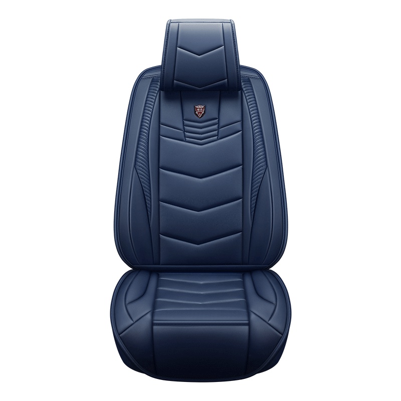汽车坐垫四季通用大包围座垫套全包围皮革座套英朗卡罗拉迈腾雅阁宝来奇骏博越多种车型通用 I-80870-L 天空蓝