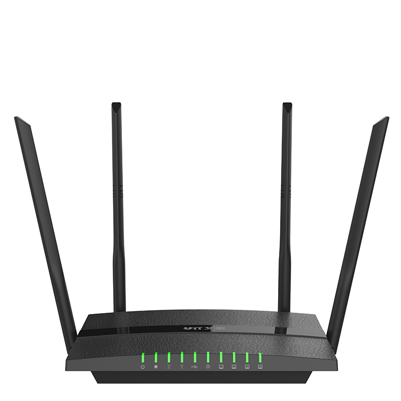 艾泰(UTT)A652W 1200Mbps11AC双频智能家用无线路由器WIFI穿墙中继放大器