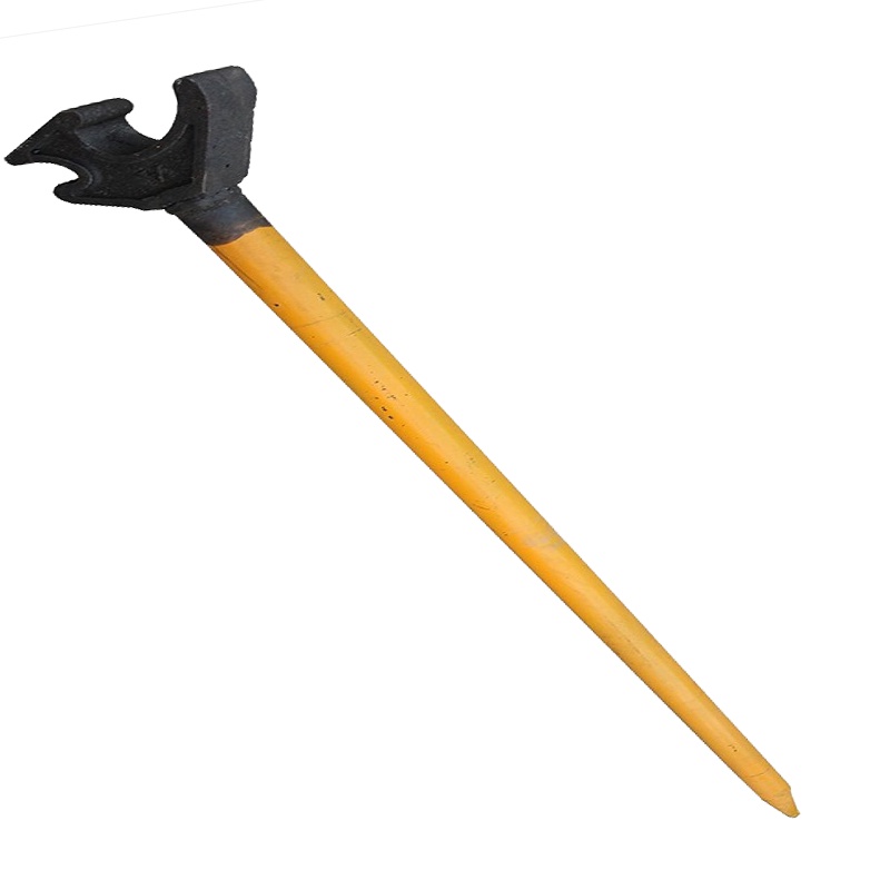 60钢轨用手动翻轨器 龙头撬棍 手动铁路翻轨器