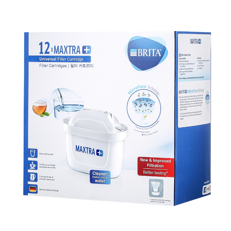 Yefreshen 碧然德 过滤净水器家用净水壶滤芯 Maxtra+多效滤芯12只/盒 单盒装