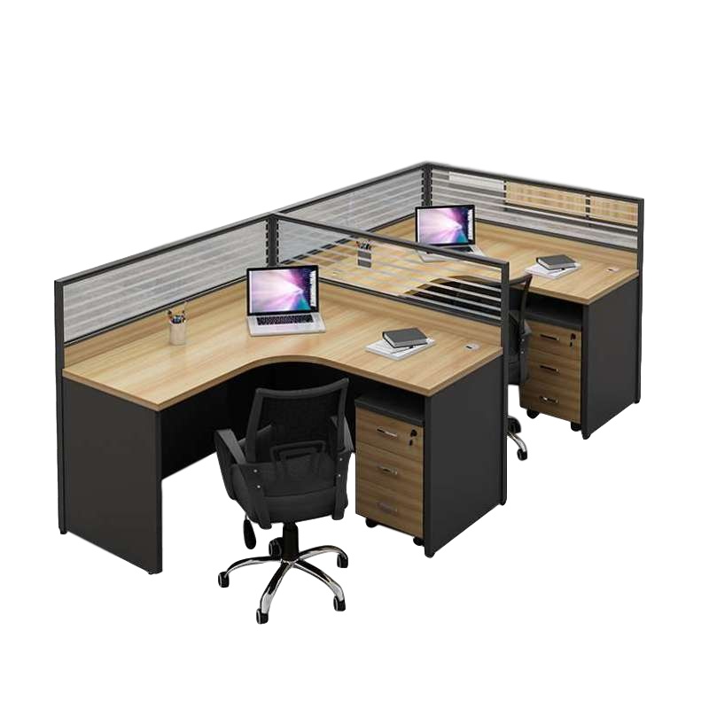 逐鹿中原办公家具两人位屏风办公桌&AY775职员桌工作位员工办公桌