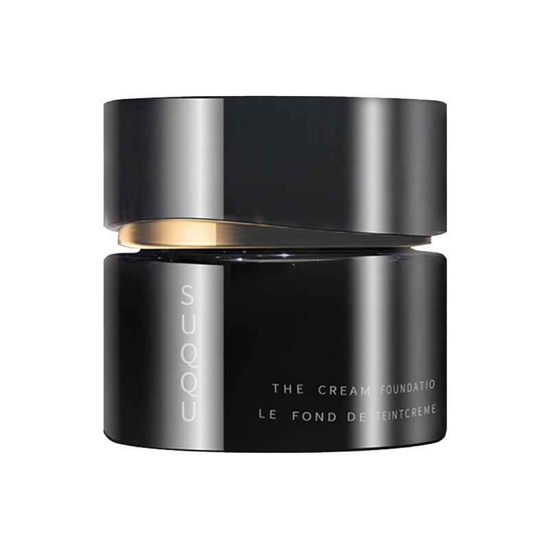 苏酷SUQQU晶采艳泽粉霜粉底霜4g 记忆塑形奶油粉底液遮瑕保湿持久控油养肤 110#中性一白